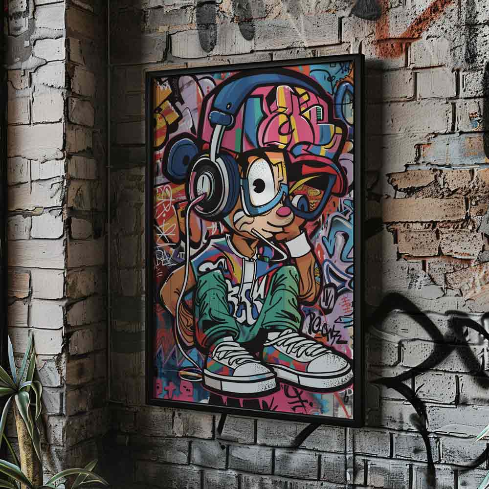 Street Beats Graffiti Poster