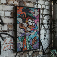 Urban Puff Graffiti Poster