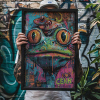 Crazy Frog Graffiti Poster